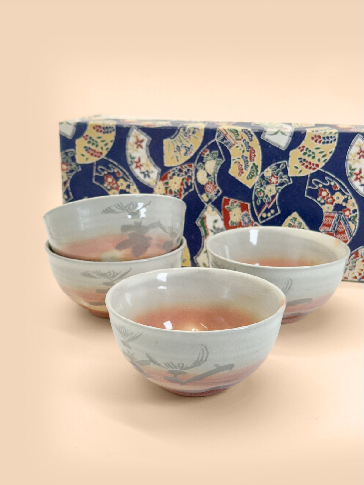 TB422 - Tea Cup Set of Hagi-yaki 萩焼