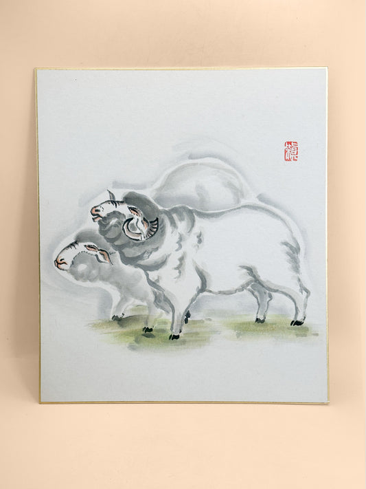 SHP404 - Shikishi Artwork by Shibashin 柴真