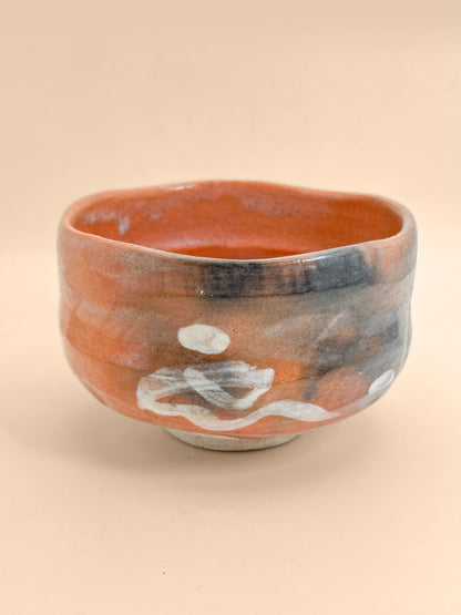 TC135 - Raku-yaki Chawan matcha bowl 楽焼