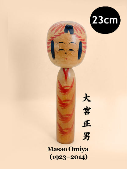K25210 - Togatta Kokeshi by Masao Omiya 大宮正男