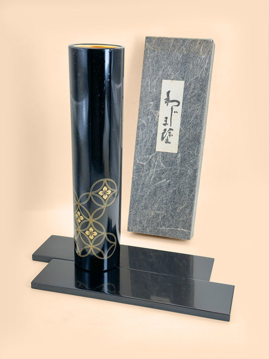 TB387 - Wajima-nuri Lacquer Vase 輪島塗