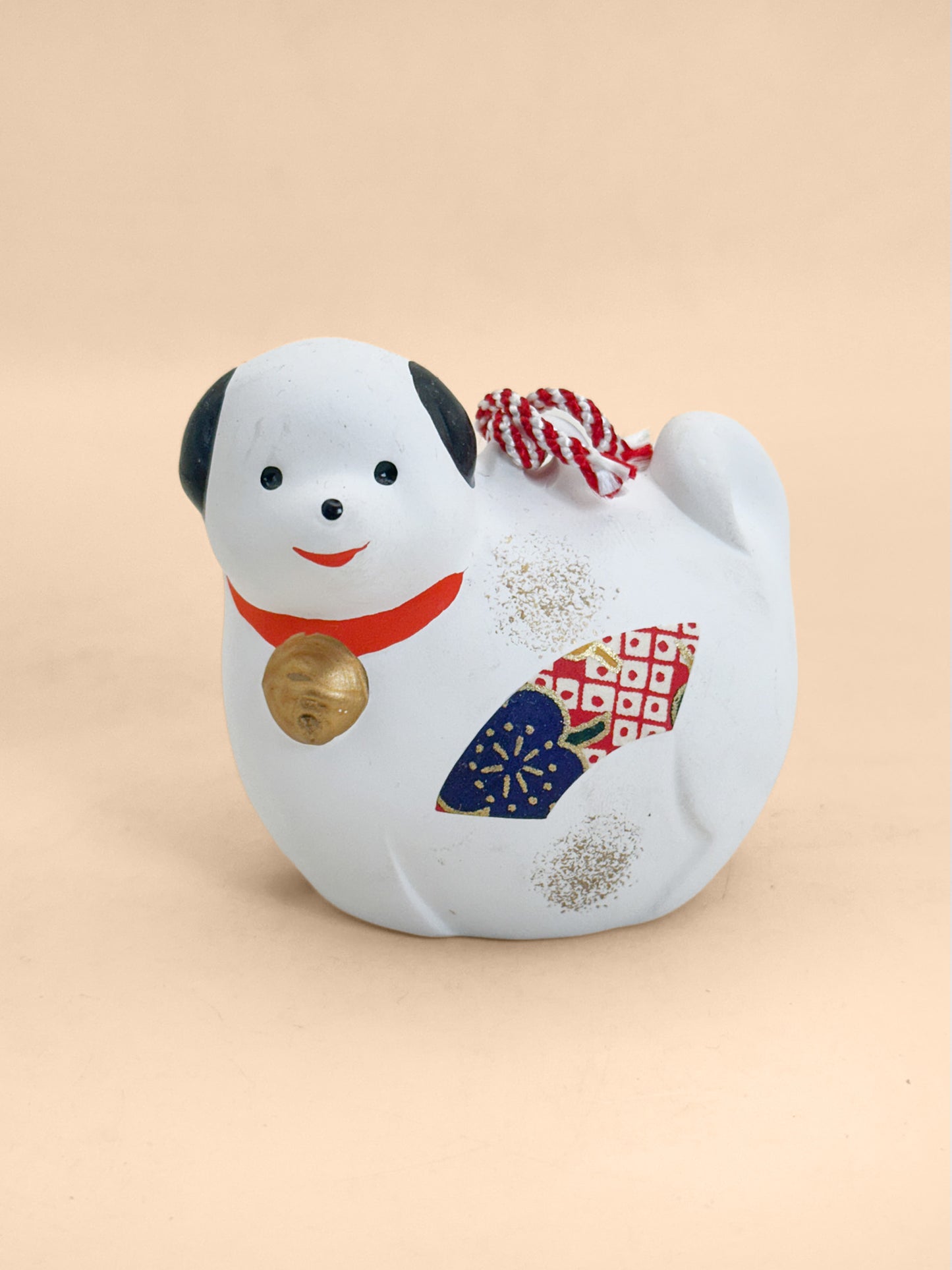 CB319 - Dog Dorei Clay Bell by Shōhō 昭峰