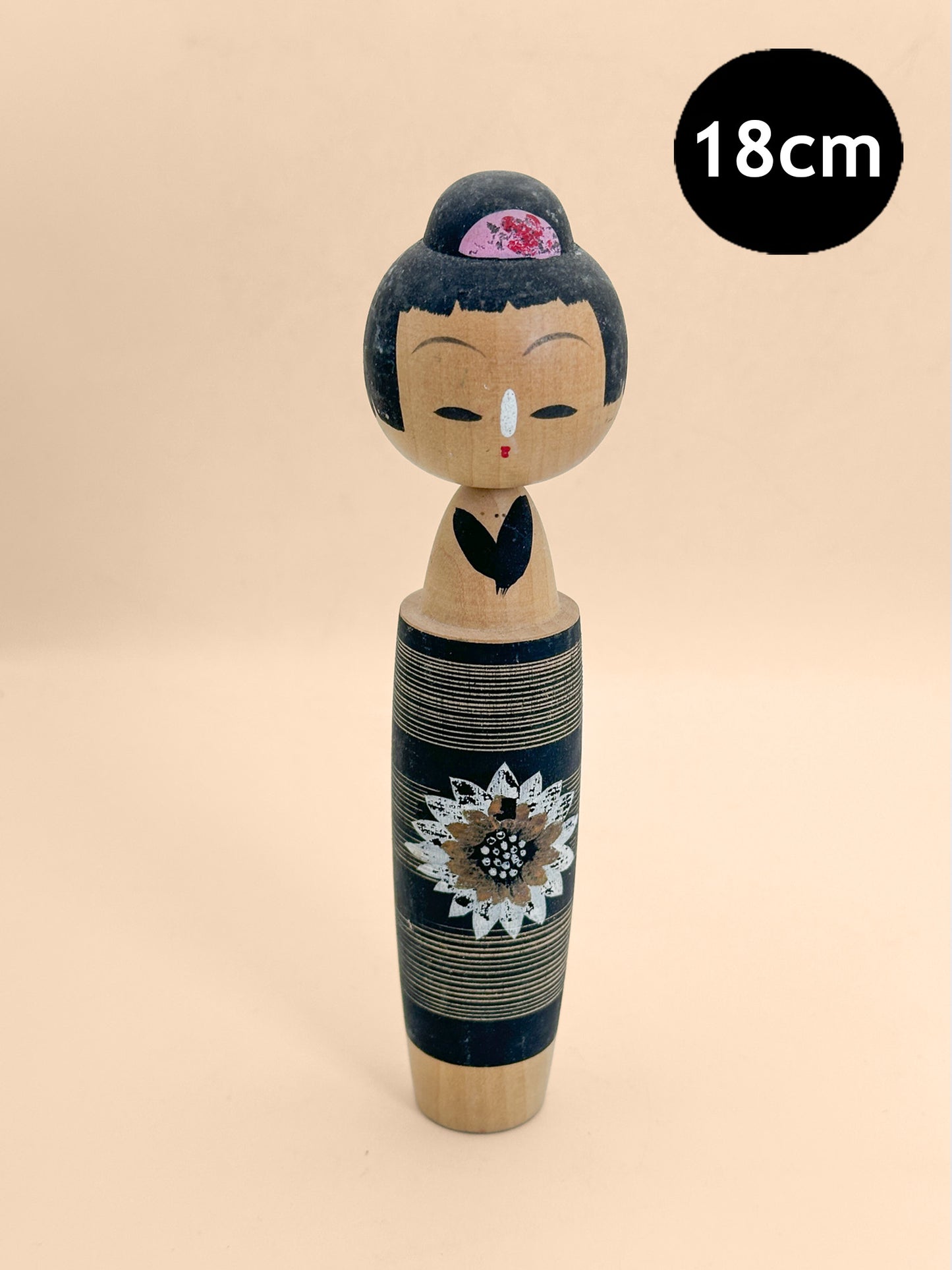 K18168 - Donko style Kokeshi from Tōhoku