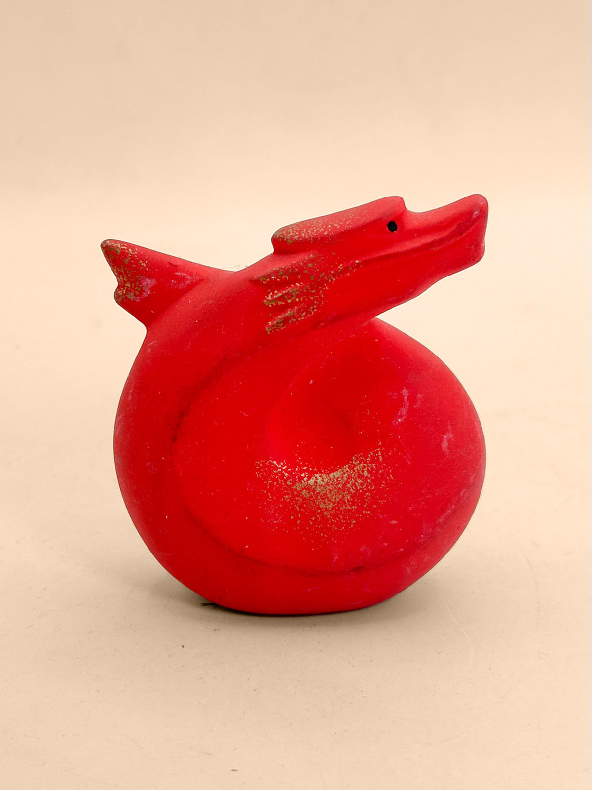 FT598 - Yakushigama Red Dragon Eto Figurine 薬師窯