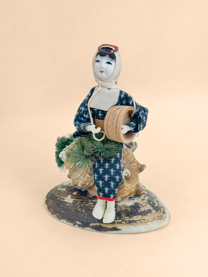 FT560 - Omiyage Kokeshi from Irago Cape 伊良湖岬