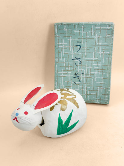 FT589 - Folk Craft Rabbit Hariko 倉敷張子