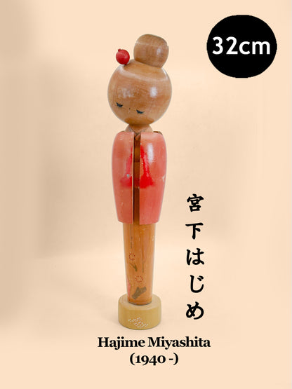K30098 - Sosaku kokeshi by Hajime Miyashita 宮下はじめ