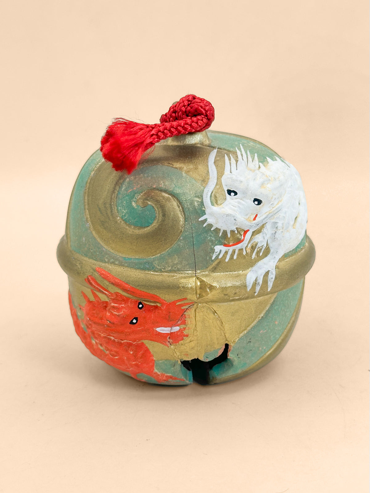 CB339 - Kyō Ningyō Dorei Clay Bell Dragon 京人形