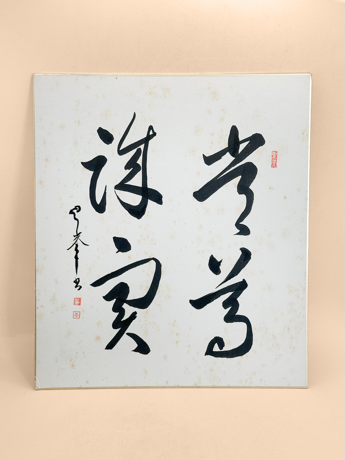 SHP412 - Seijitsu Original Shikishi artwork 誠実