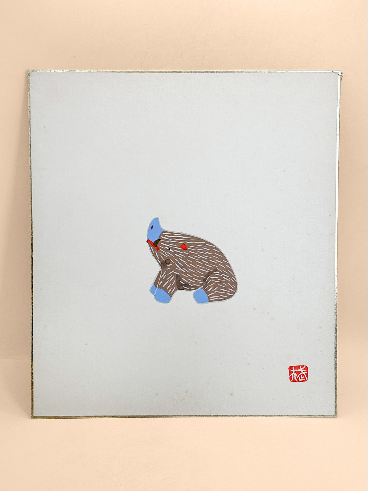 SHP405 - Original Shikishi signed by Kobayashi 小林