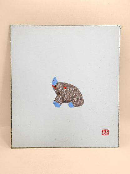 SHP405 - Original Shikishi signed by Kobayashi 小林