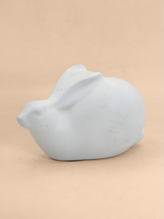 FT610 - Zodiac Rabbit Figurine Izushi Ware Style 出石焼