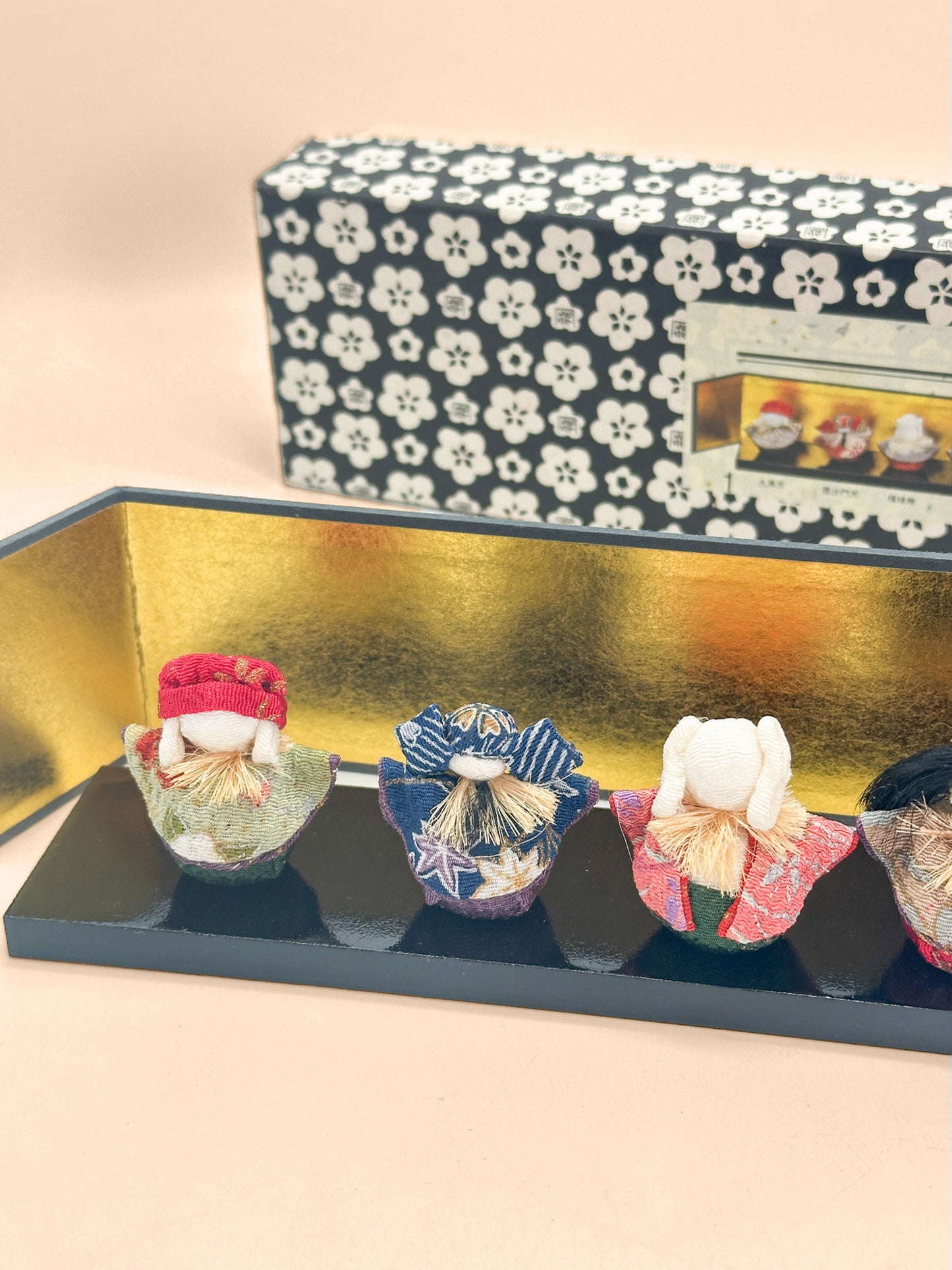 FT524 - Vintage Chirimen Craft – Seven Lucky Gods 七福神