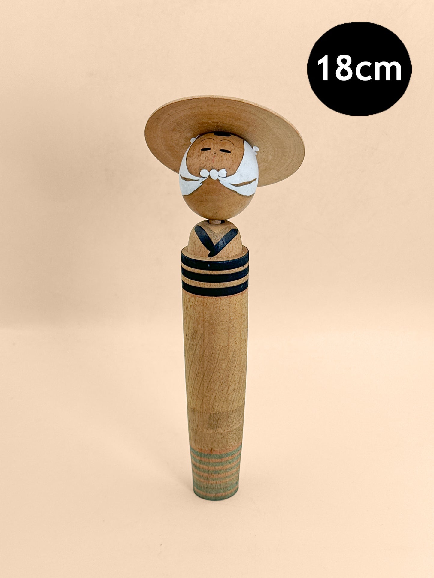 K18167 - Omiayge Kokeshi from Tōhoku