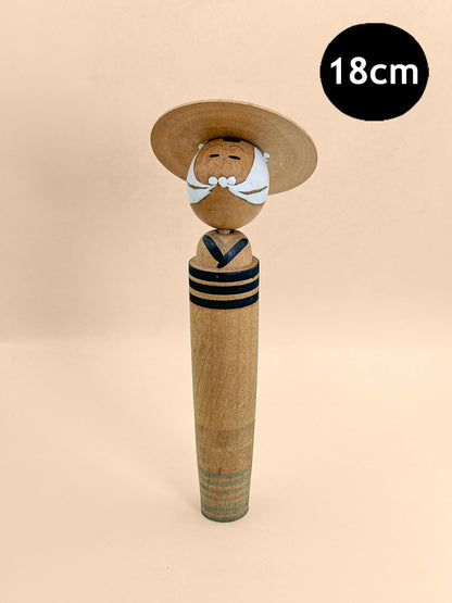 K18167 - Omiayge Kokeshi from Tōhoku