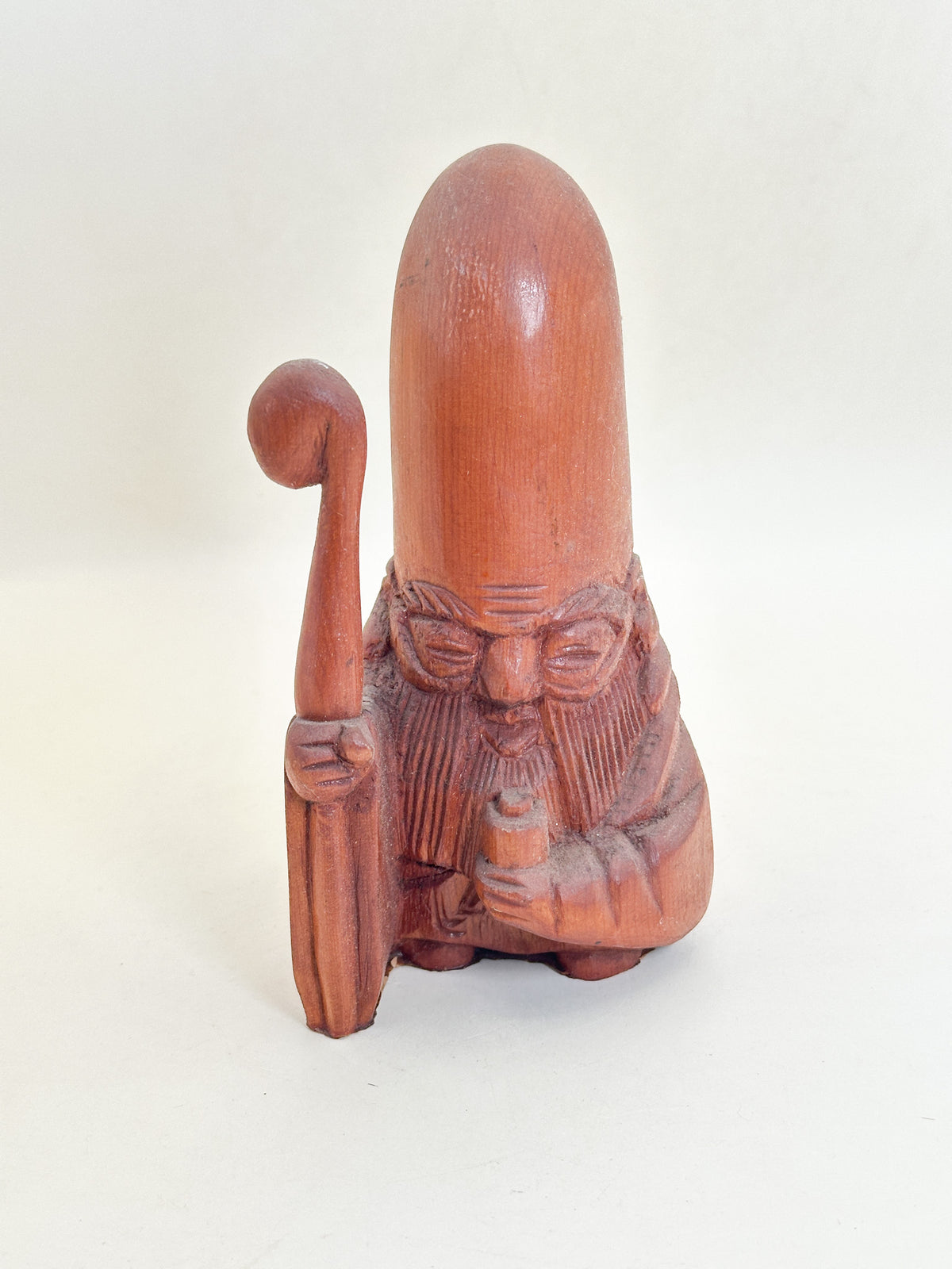 FT605 - Hida Ittobori Wood Carving Jurōjin 寿老人