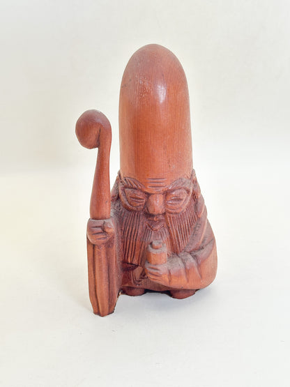 FT605 - Hida Ittobori Wood Carving Jurōjin 寿老人