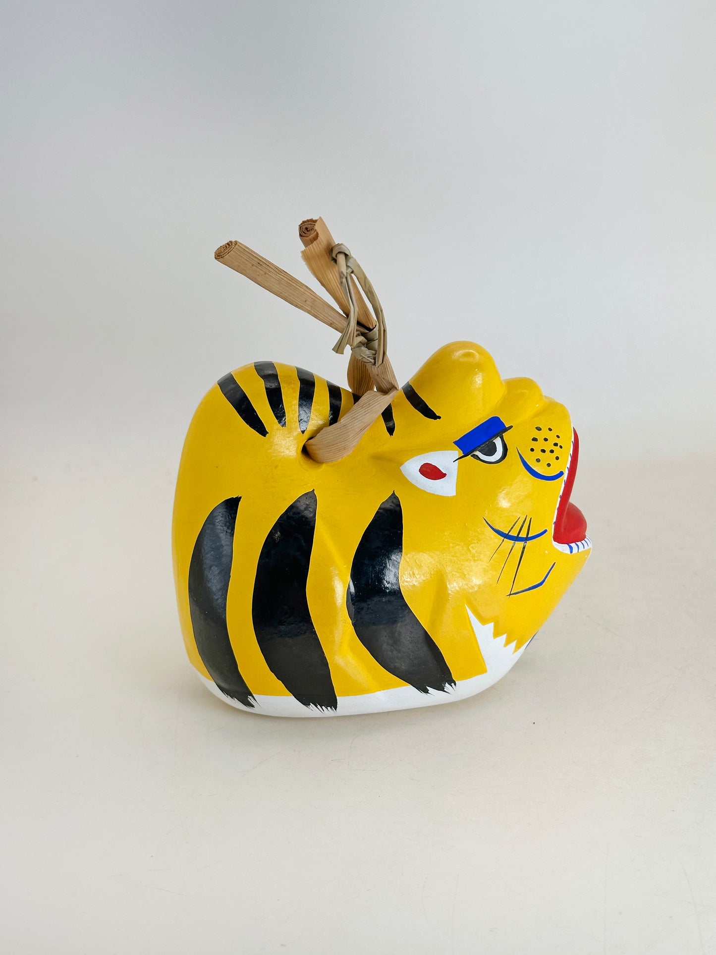 CB259 - Clochette en argile Dorei du Tigre Nogomi Ningyō