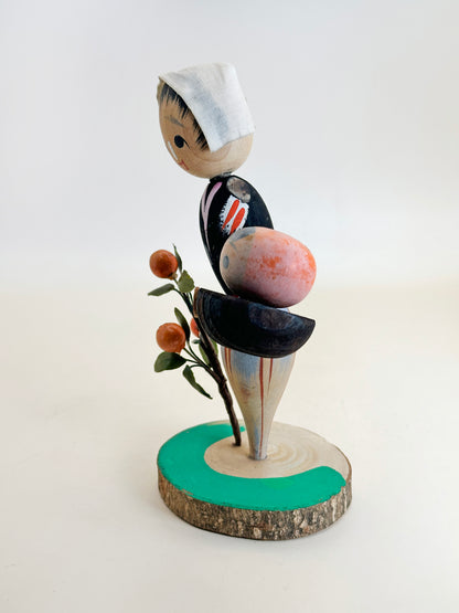 K15113 - Kokeshi Mikan Omiyage de Shirahama 白浜