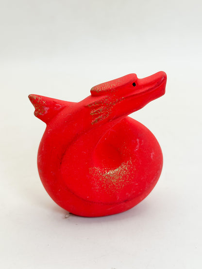 FT598 - Yakushigama Red Dragon Eto Figurine 薬師窯