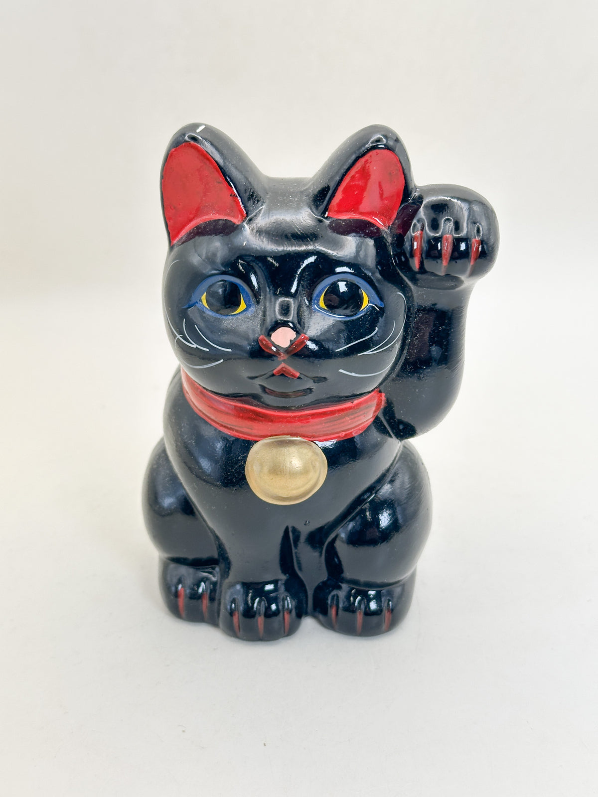 FT590 - Tokoname-yaki Maneki Neko Cat 常滑焼