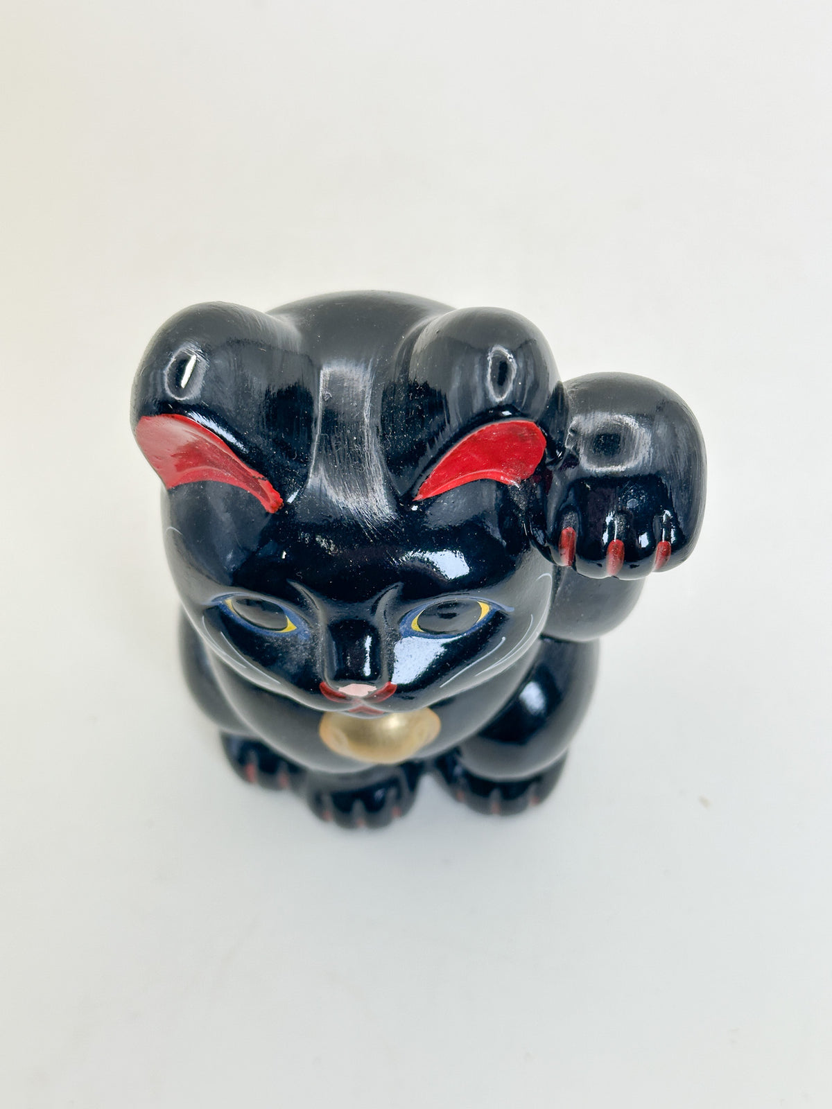 FT590 - Tokoname-yaki Maneki Neko Cat 常滑焼