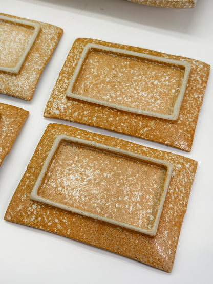 TB466 - Mino-yaki plate set 美濃焼