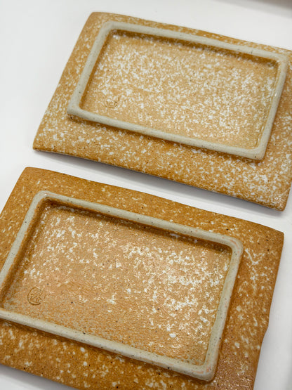 TB466 - Mino-yaki plate set 美濃焼