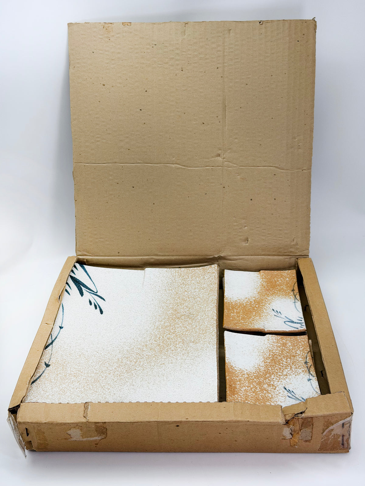 TB466 - Mino-yaki plate set 美濃焼