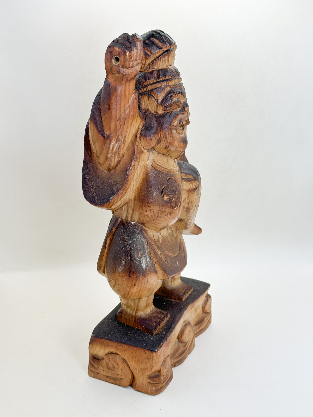 FT608 - Wooden Carving Ebisu 恵比寿