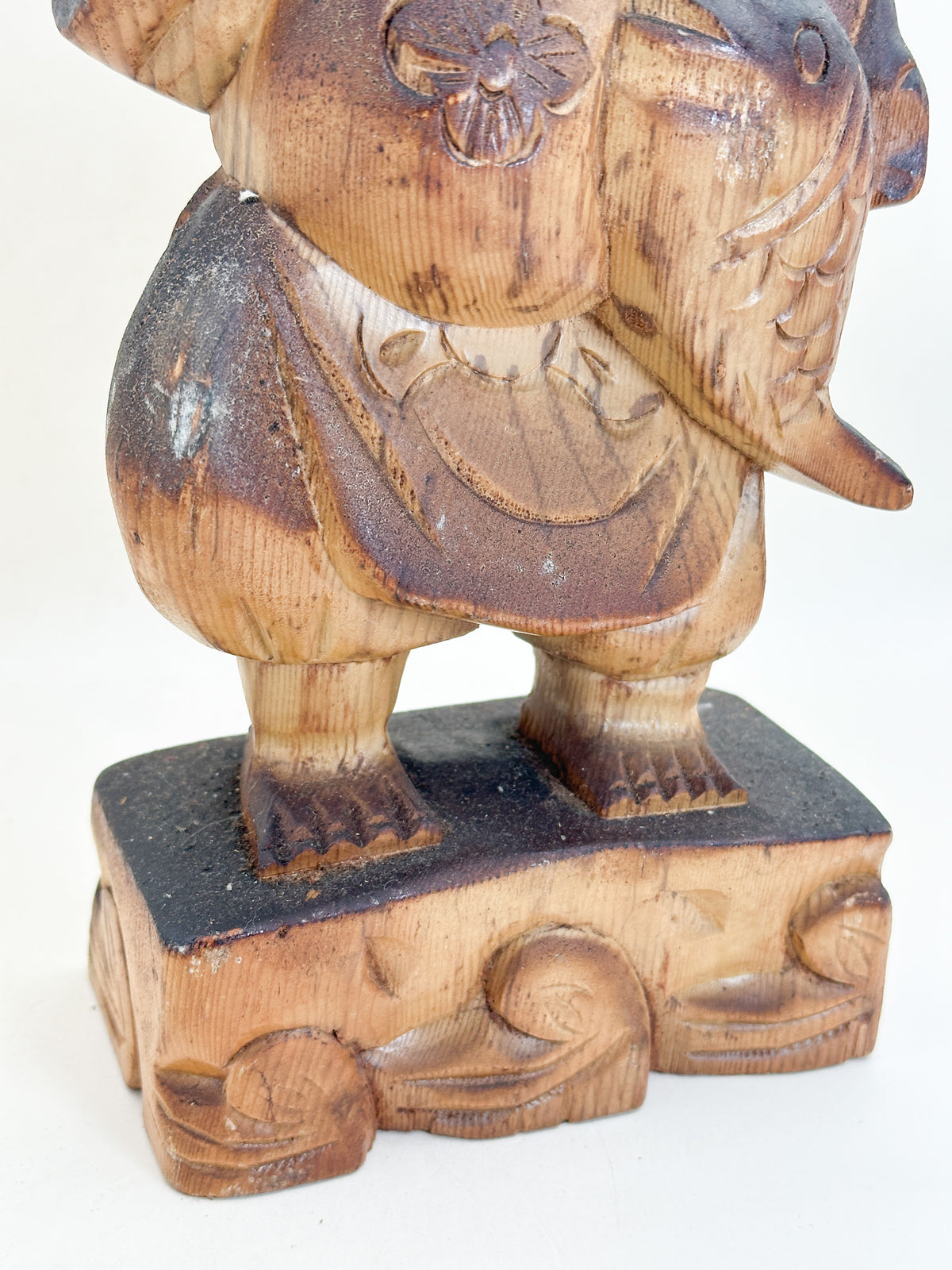 FT608 - Wooden Carving Ebisu 恵比寿