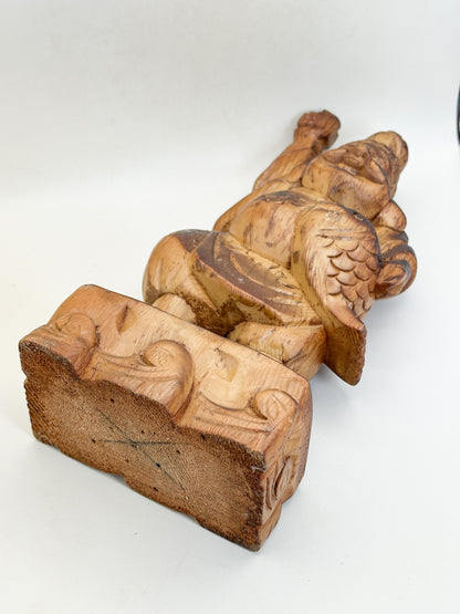 FT608 - Wooden Carving Ebisu 恵比寿