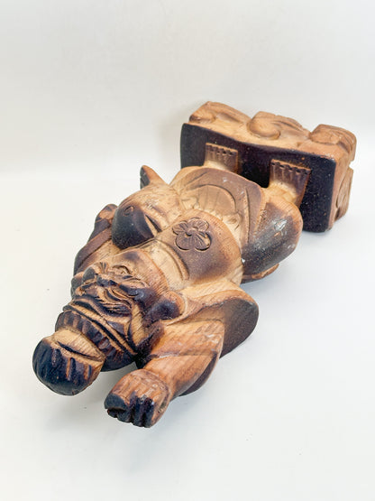 FT608 - Wooden Carving Ebisu 恵比寿