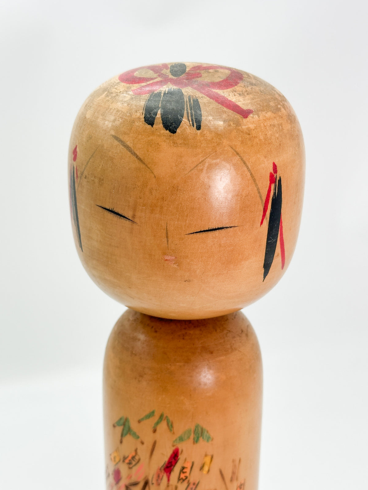 K35026 - Sosaku Kokeshi by Takahashi Hashime 髙橋はしめ