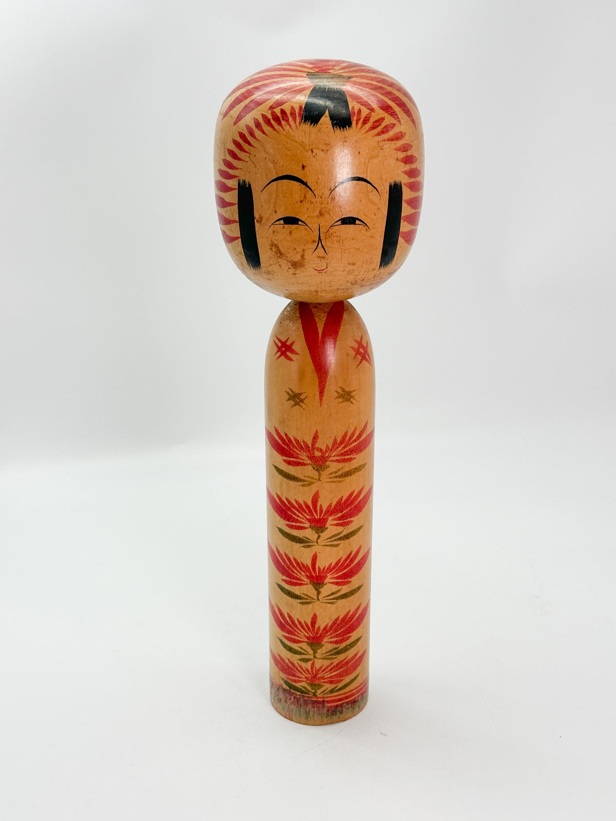 K35025 - Togatta Kokeshi by Masao Omiya 大宮正男