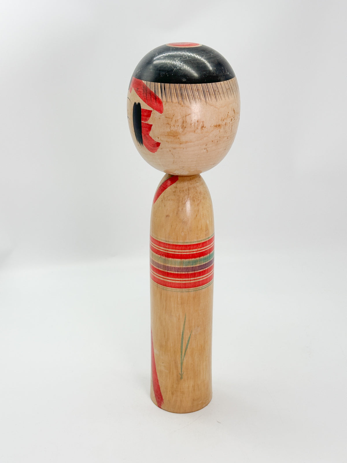 K35027 - Traditional Yajiro Kokeshi by Sakyo Niyama 新山左京