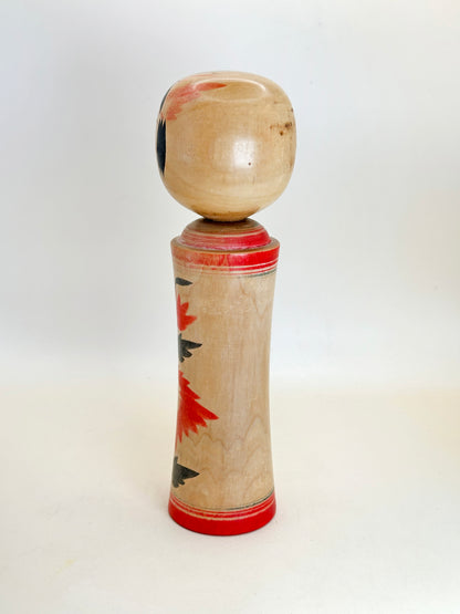K20121 - Traditional Naruko Kokeshi by Setsuko Hayasaka 早坂せつ子