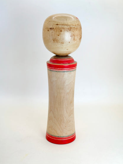 K20121 - Traditional Naruko Kokeshi by Setsuko Hayasaka 早坂せつ子