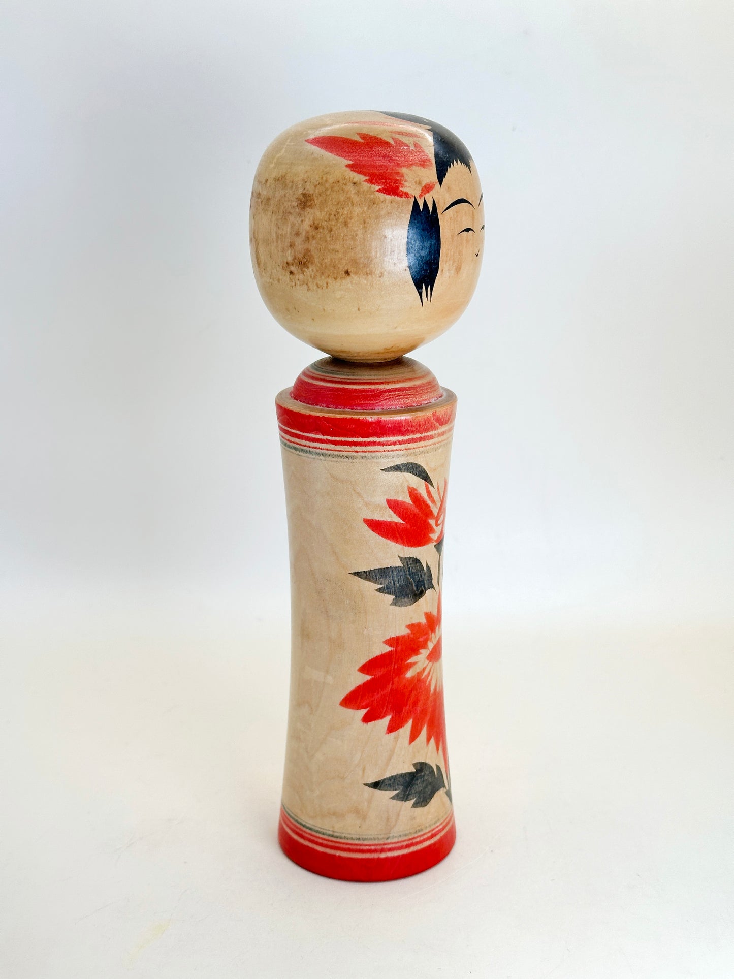 K20121 - Traditional Naruko Kokeshi by Setsuko Hayasaka 早坂せつ子