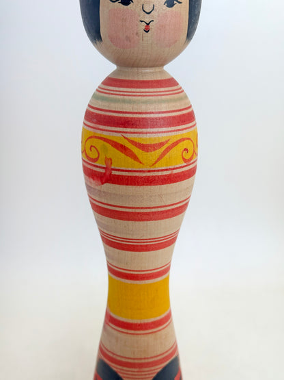 K25170 - Kokeshi de Tsugaru traditionnelle par Yoshiki Sato 佐藤佳樹