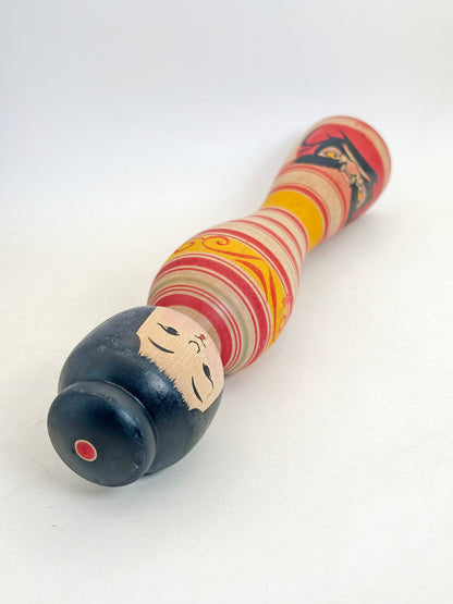 K25170 - Kokeshi de Tsugaru traditionnelle par Yoshiki Sato 佐藤佳樹
