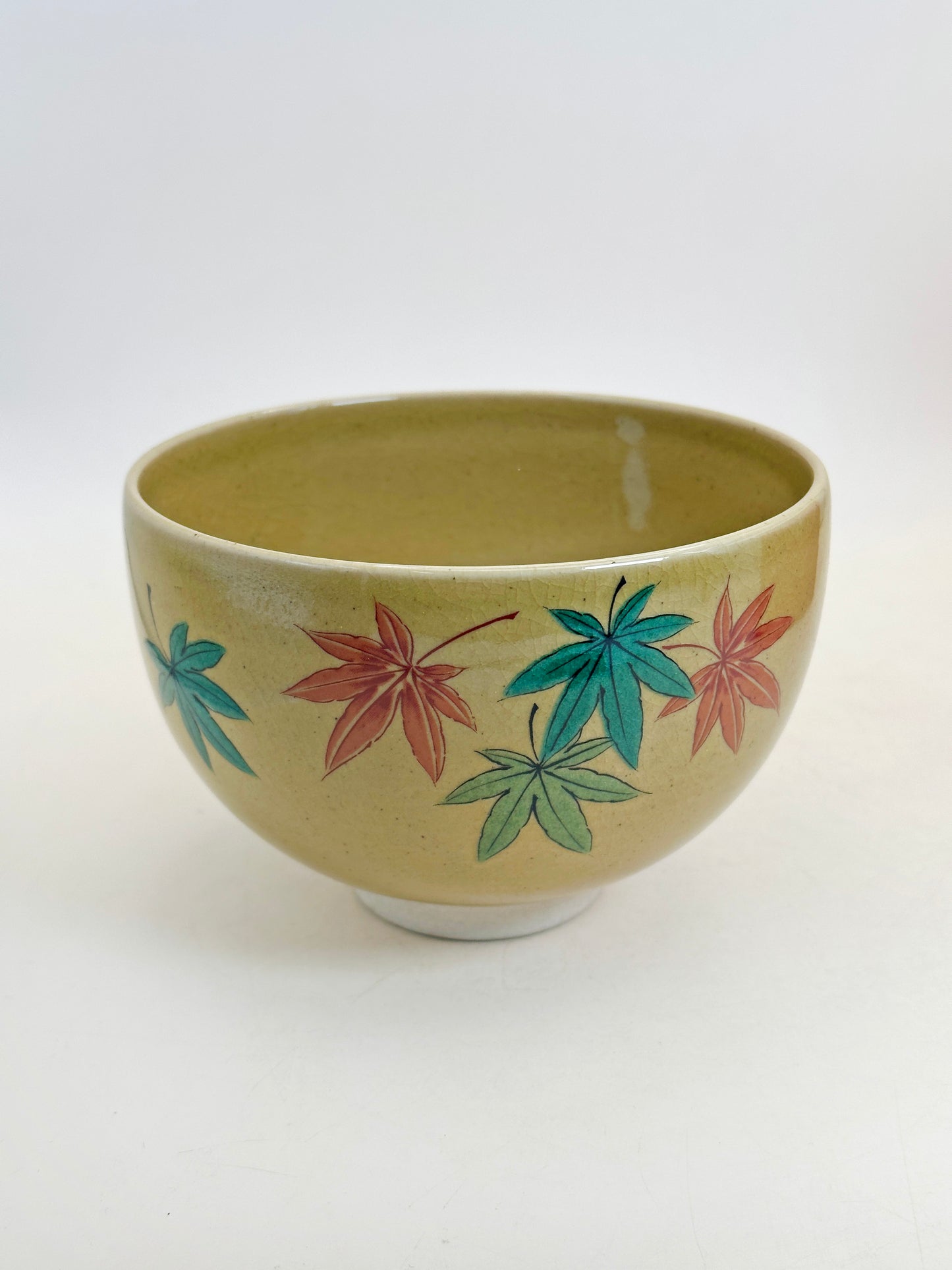 TC101 - Chawan Matcha Bowl of Kutani ware 九谷焼