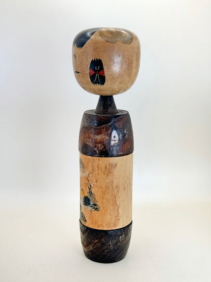 K25109 - Omiyage Kokeshi par Usaburō Okamoto 岡本卯三郎