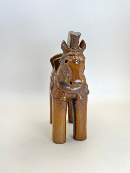 FT322 - Cheval artisanal folklorique du four Mihama 御浜焼
