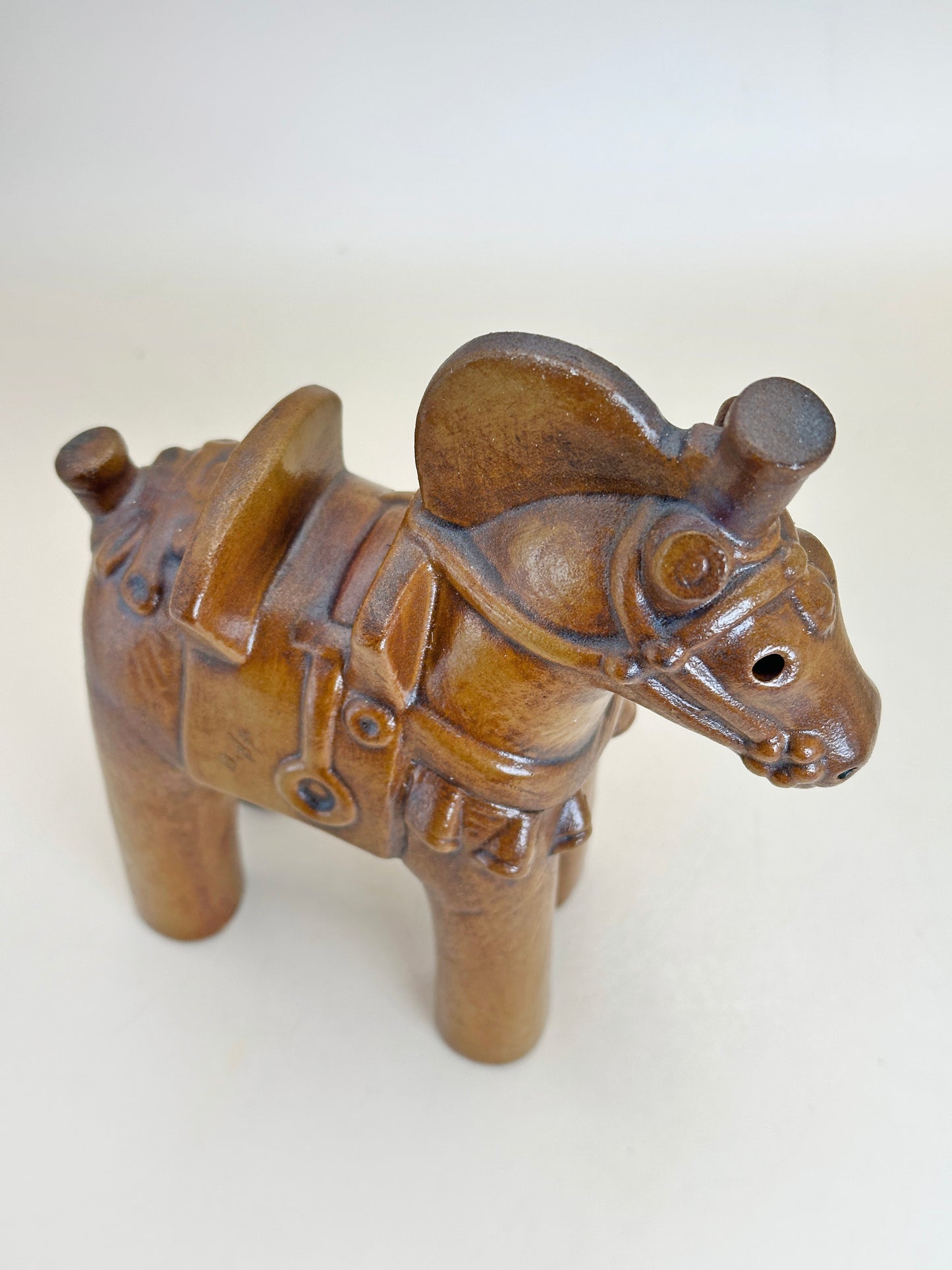 FT322 - Cheval artisanal folklorique du four Mihama 御浜焼