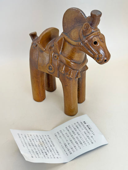 FT322 - Cheval artisanal folklorique du four Mihama 御浜焼