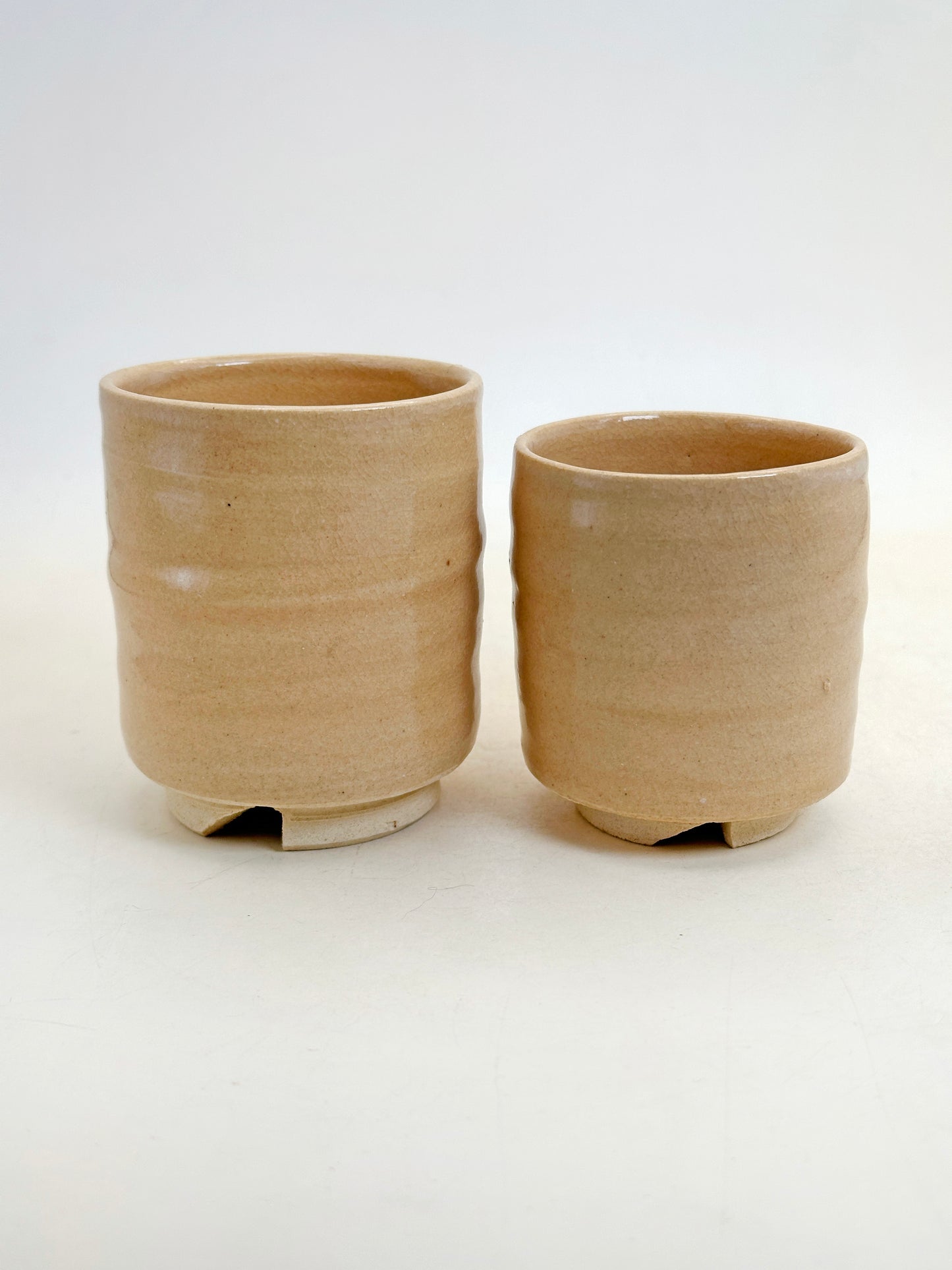 TB222 - Set de tasses à thé yunomi Hagi-yaki 萩焼