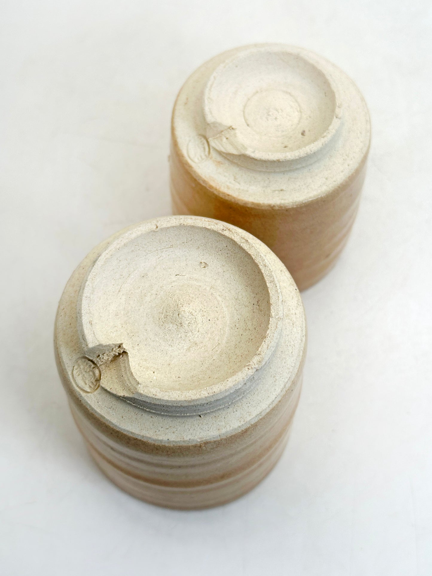 TB222 - Set de tasses à thé yunomi Hagi-yaki 萩焼