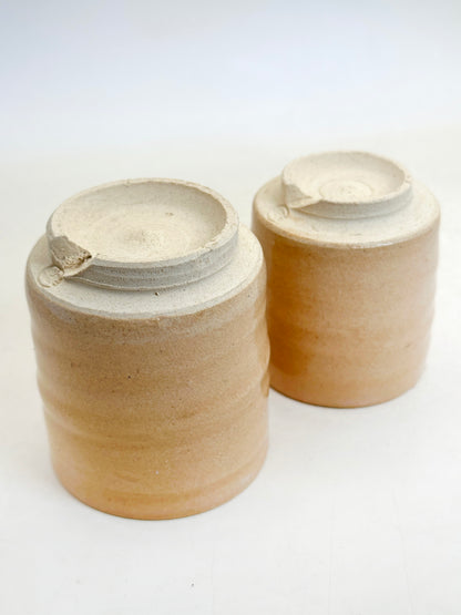 TB222 - Set de tasses à thé yunomi Hagi-yaki 萩焼