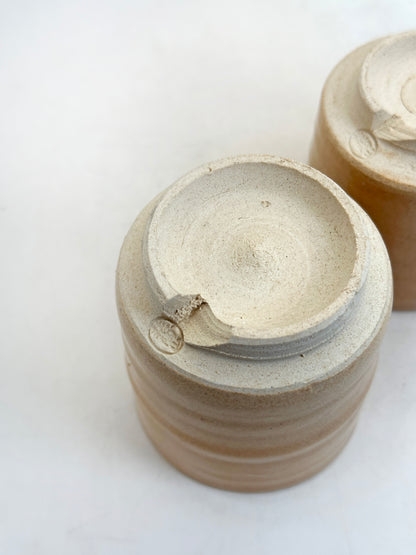 TB222 - Set de tasses à thé yunomi Hagi-yaki 萩焼